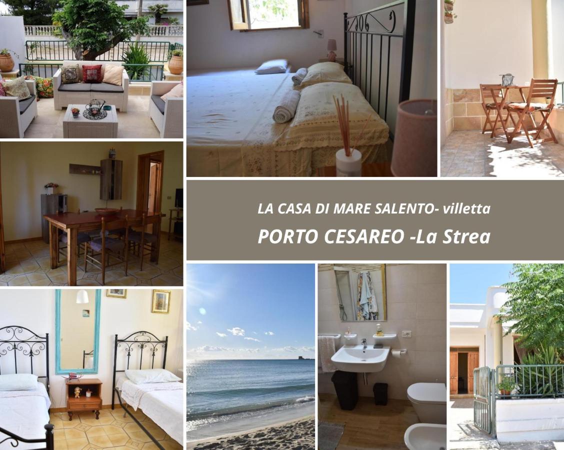 La Casa Di Mare Salento Villa Porto Cesareo Exteriör bild